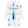 Manchester City Børn 3. Fodboldsæt 2026-27 L/S (+ Korte bukser)